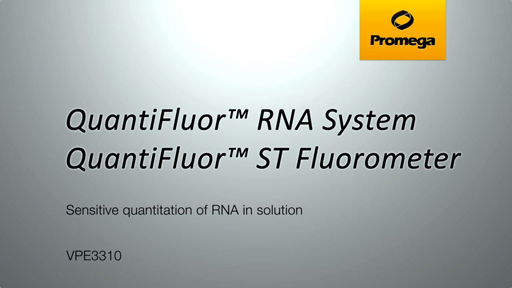 QuantiFluor RNA System Video