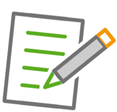 Image: Icon Paper and Pencil for the document greening your lab